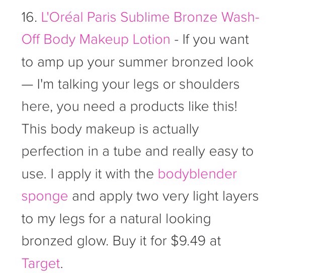 Top 20 Spring/Summer Drugstore Beauty Products 2016 #SummerVibes