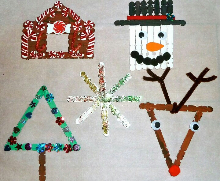 ⛄cute homemade kids Christmas crafts⛄⛄