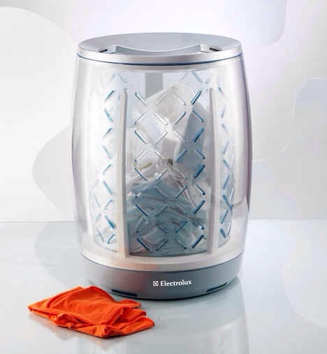 4. A hamper/washer/dryer all in one.