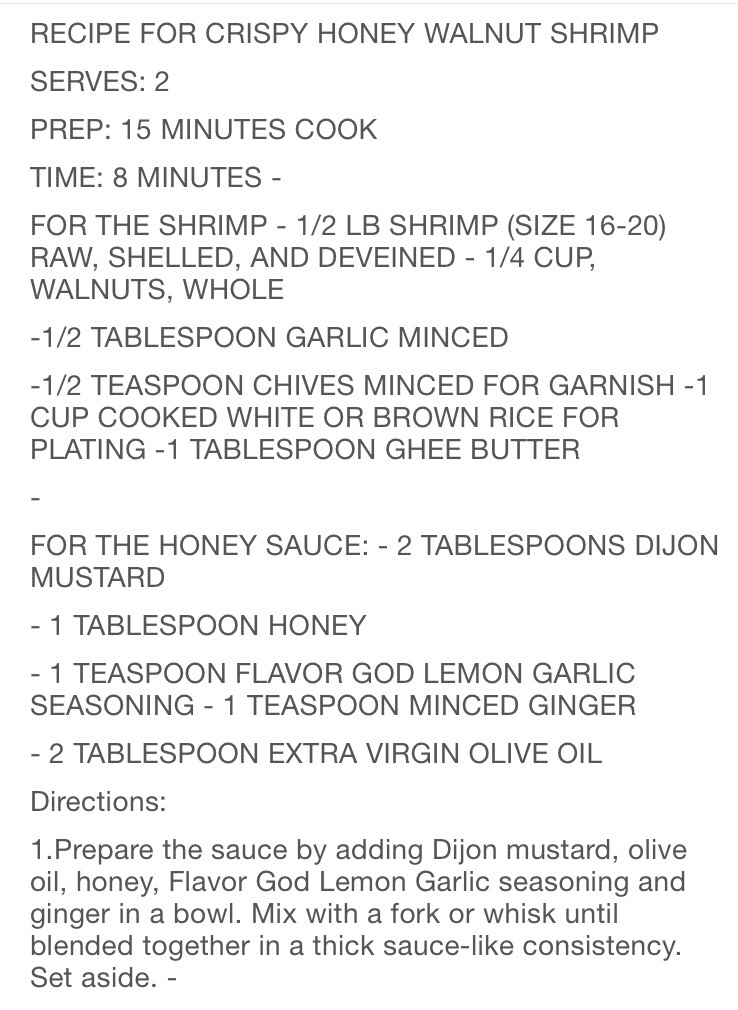 💥💥💥💥💥💥💥 Crispy Honey Walnuts Shrimps 🍤🍤🍤🍤🍤🍤🍤 💥💥💥💥💥💥💥💥💥