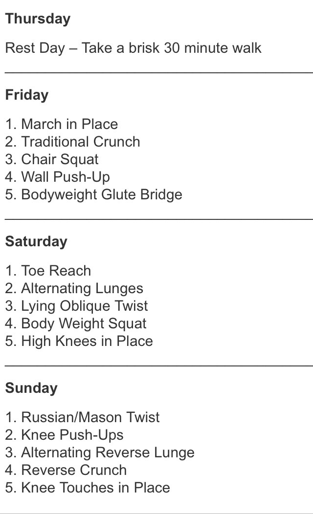7-Day Weight Loss Workout Challenge For Beginners!