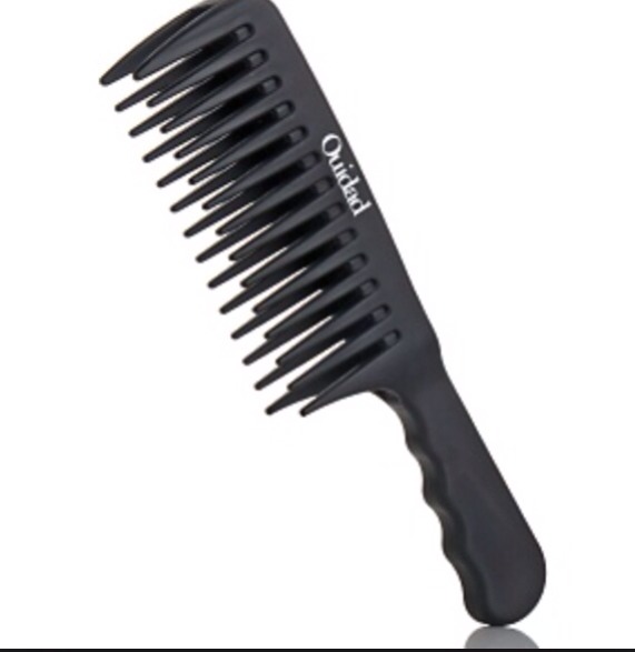 Use a wide toothed comb instead of a brush. This will keep your hair from breaking and falling out and it will stay healthier😍