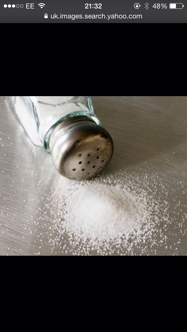 finaly put un a handfull of salt.