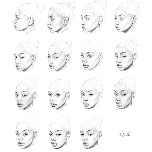 Sketching Help: Face, Hair, And Body