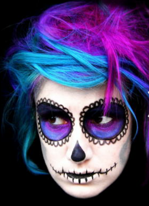 Sugar Skull Makeup Tutorial!! Just In Time For Halloween!! #tipit