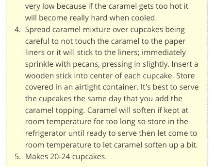 ๐๐Caramel Apple Cupcake Bites๐๐