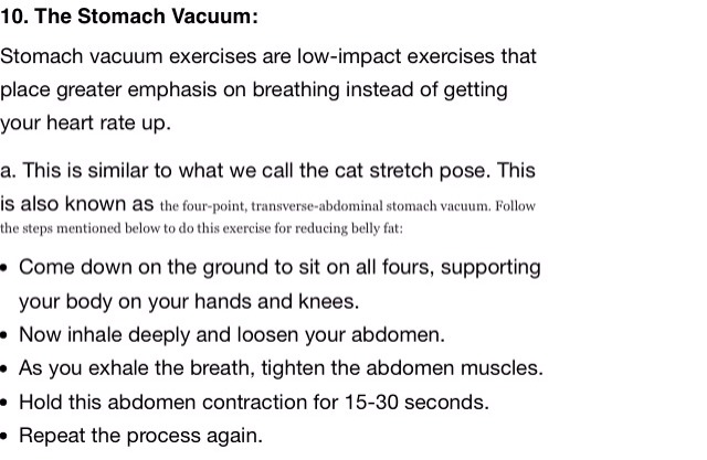 16 Simple Exercises To Reduce Belly Fat