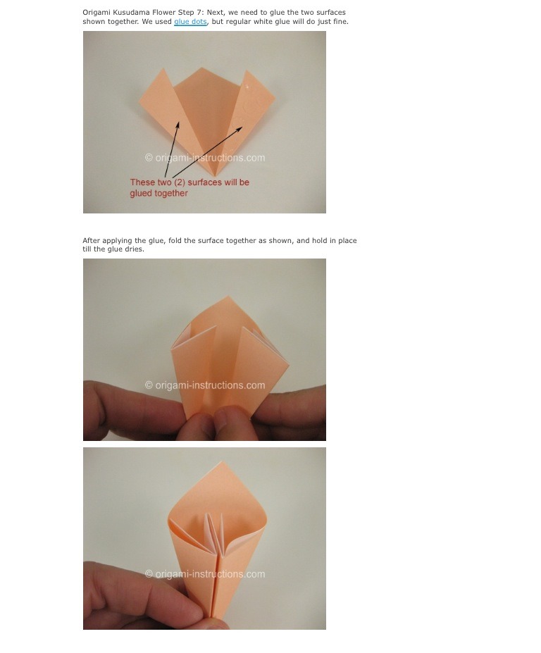 Valentines Day Tip: Origami Kusudama Flower Folding; 8 Quick Steps 💐🌸