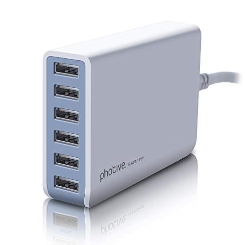6. Looking for a convenient way to charge your electronic devices with a USB port? There is an adapter that plugs into your wall outlet and has a traditional electrical outlet and two USB ports on the side.