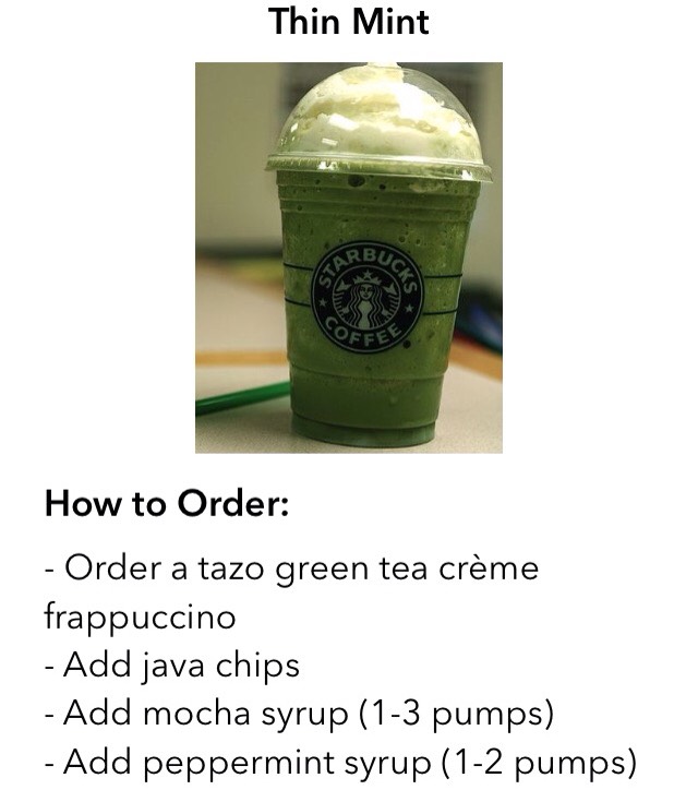 Starbucks Secret Frappes! 👈🏼