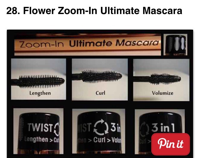 It's all about the brush. You basically get 3 different mascaras for the price of 1. - $7.98