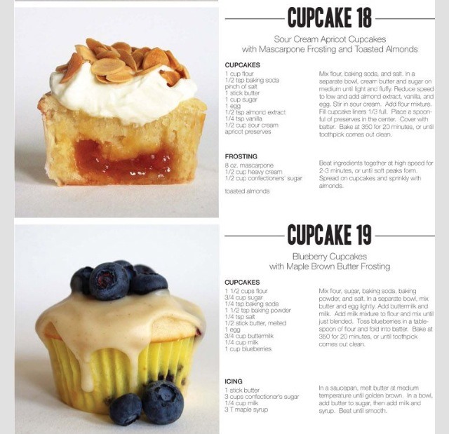 💙30 Different Easy To Make Cupcake Recipes!!!!!(:💙