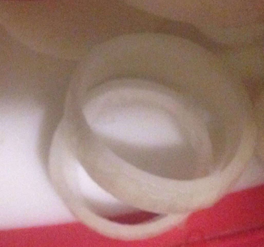🔷push out your onion ring circles