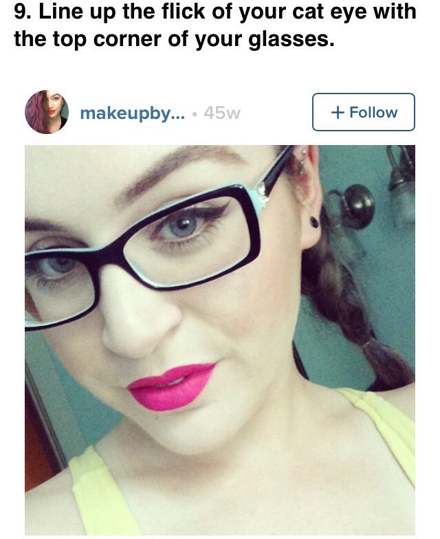 👓Important Makeup Tips For Any Girl Who Wears Glasses!👓