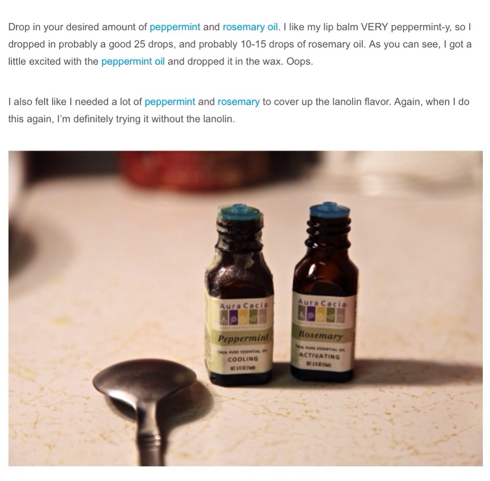 ✨❤️Burt's Bees Style Lip Balm Recipe❤️✨