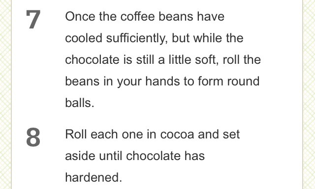 Chocolate Covered Coffee Beans 