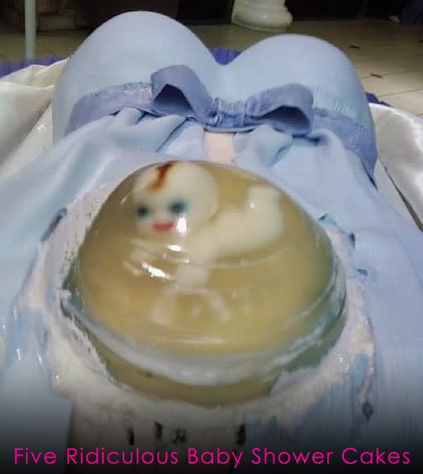 6 Hilarious Cake Ideas For A Baby Shower!!! Omg Beware!!