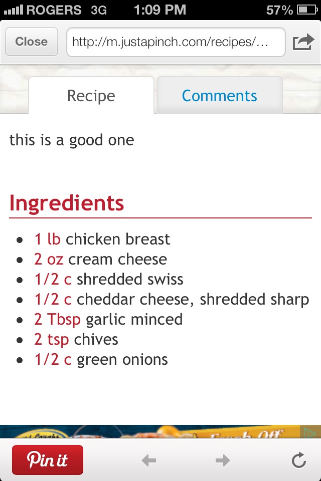 Roasted Garlic Cheesy Chicken Puffs!