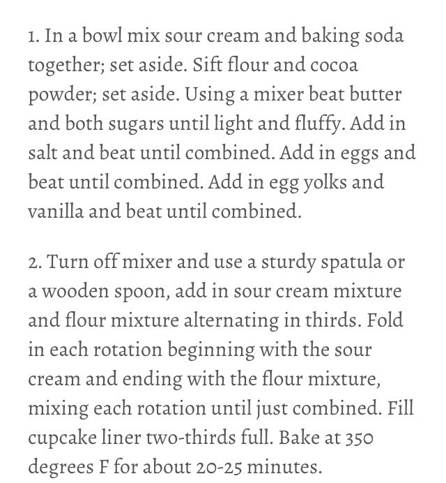 " Delicious Mint Chocolate Chip Cupcakes"😋
