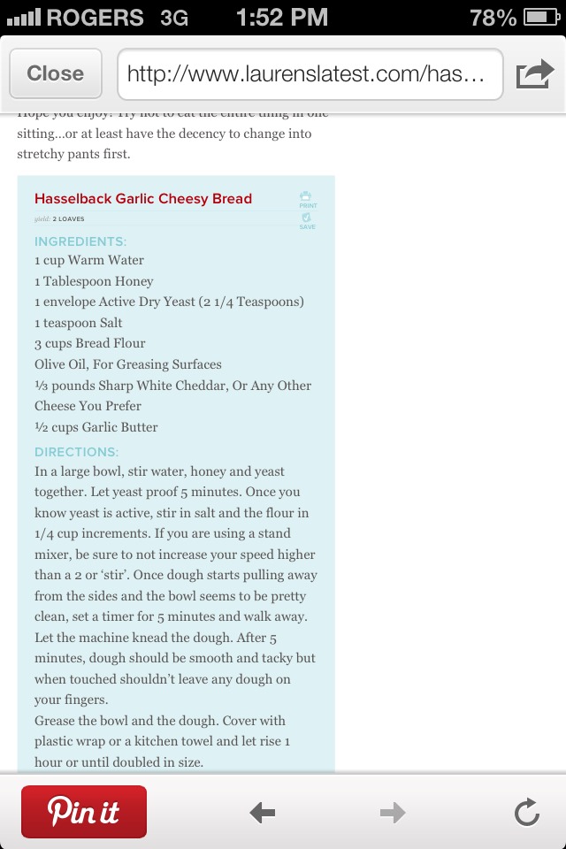 Very Popular Garlic Cheesy Bread Recipe!