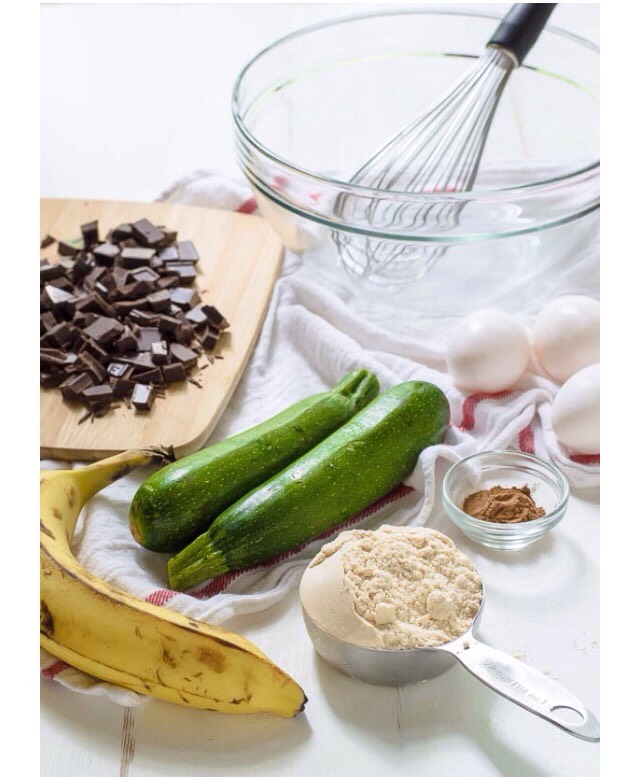 Paleo Chocolate Chunk Zucchini Bread