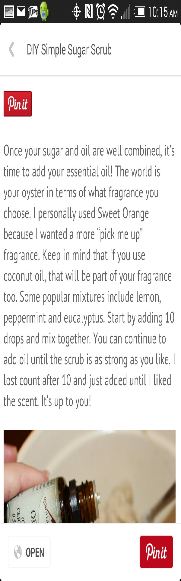 🌟Simple Organic DIY sugar scrub 🌟