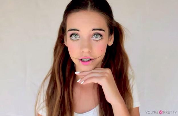 🔟 Halloween Makeup Ideas! #HalloweenTip