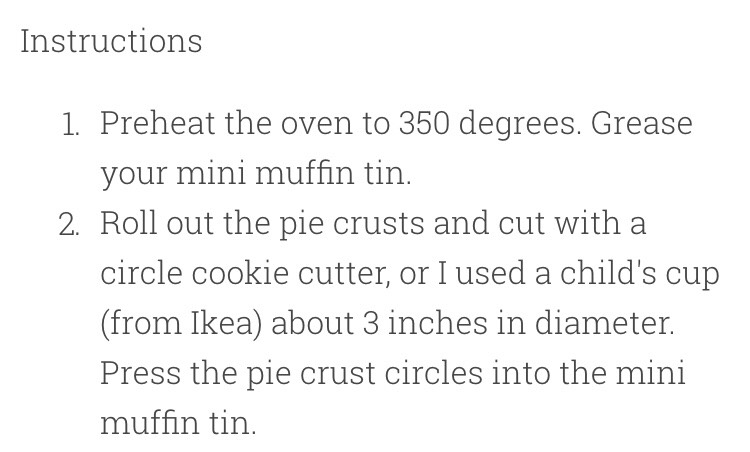 Mini Pecan Pies 