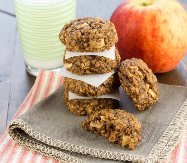 Apple Cinnamon Breakfast Cookies