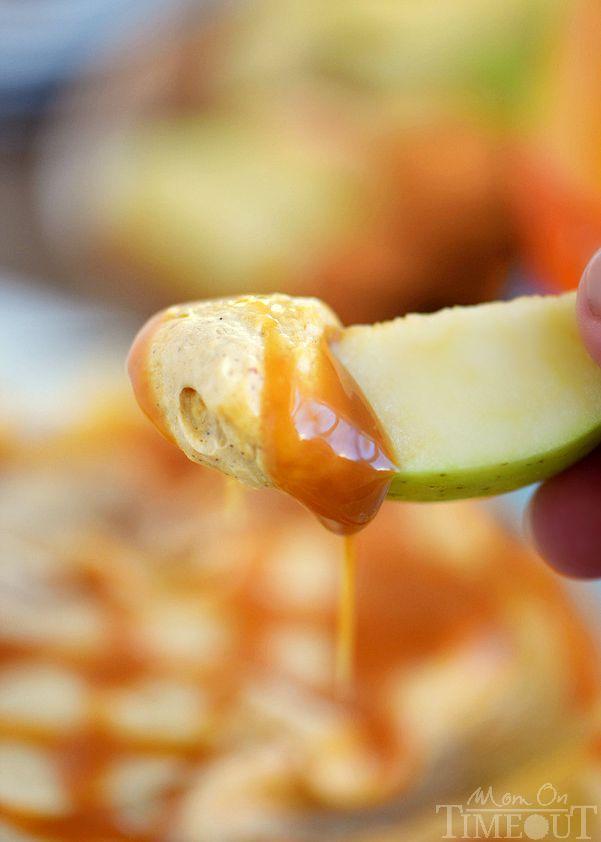 Caramel Pumpkin #Cheesecake Dip