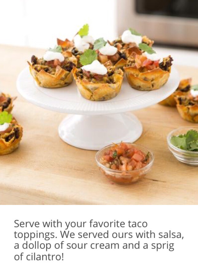 Make Mini Taco Bowls Tonight. #SummerVibes