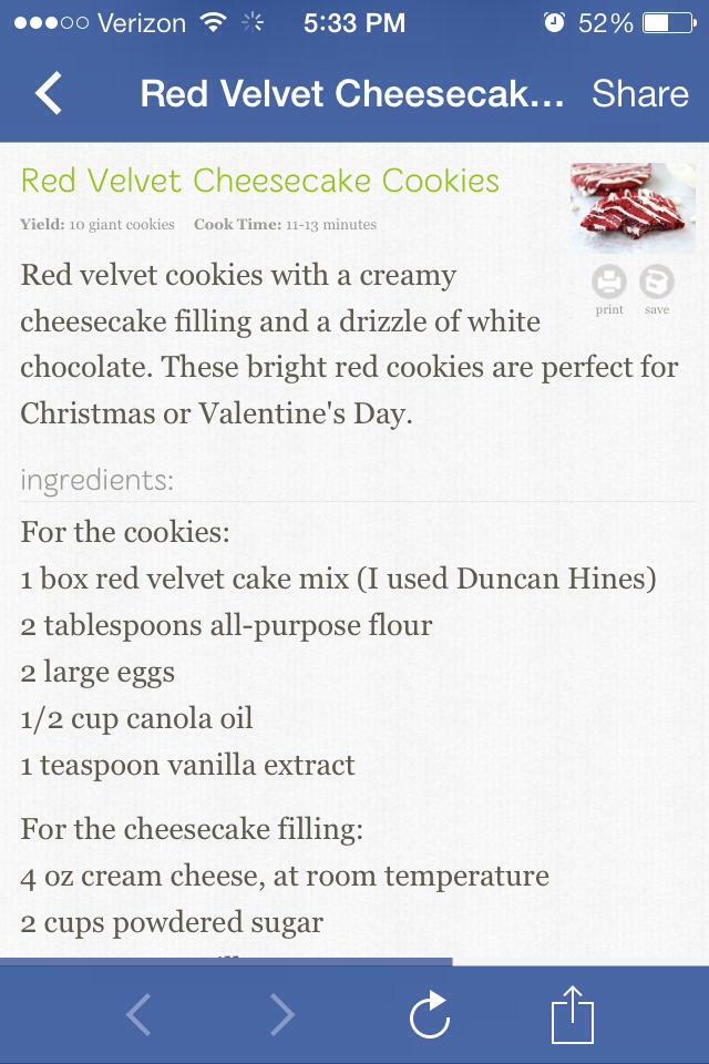 Red Velvet Cheesecake Cookies 
