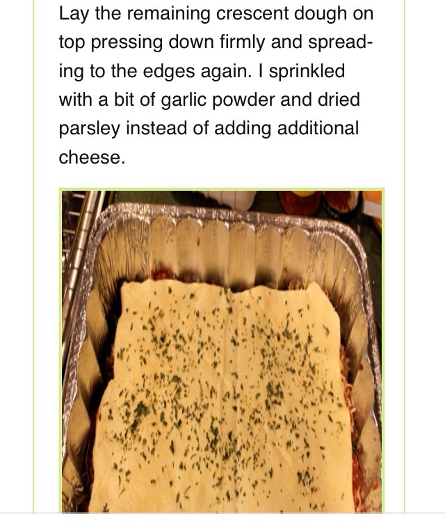 ✨🍕 Crescent Pizza Casserole✨🍕😋