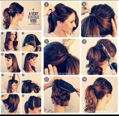 7 Hair-Styles (Quick and Easy).♥♥✔⇨⇨⇨