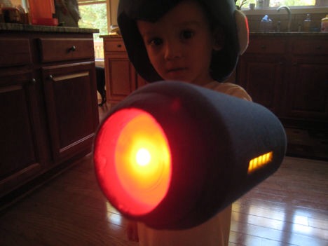 Step 7: Mega Man's Mega Buster (Materials and Tools)

The Mega Buster was another important part of the costume... I could have just done two gloves, but that would have not had the same effect. I liked the idea of using tupperware for the construction. 