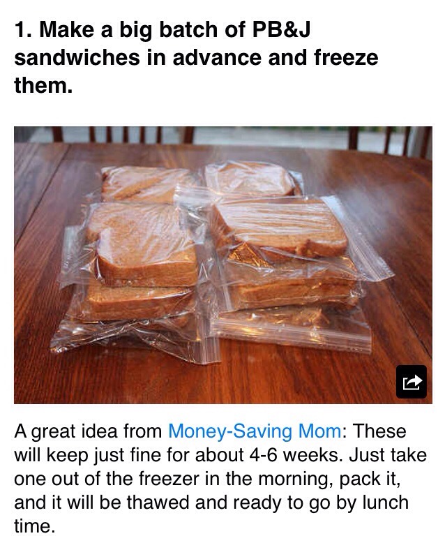 27 Tips For Stress-Free School Lunches