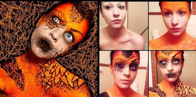 🎃Spooky Face And Body Paint Ideas For Halloween!🎃