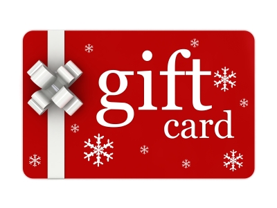 gift card for her favorite shop
