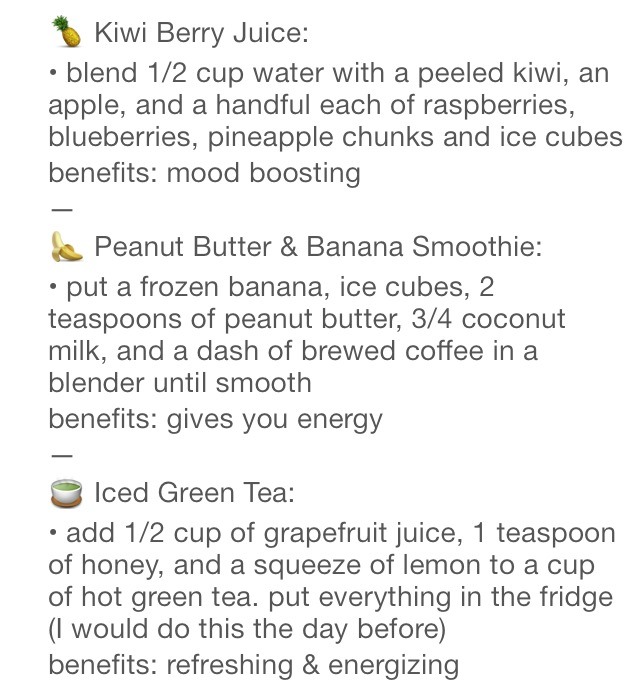 Breakfast Drink Recipes