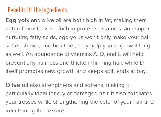 Homemade Hair Mask Protein for Dry, Damage Hair 💁