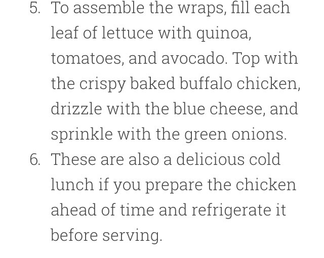 👅Healthy And Delicious Lettuce Buffalo Chicken Wraps!👅