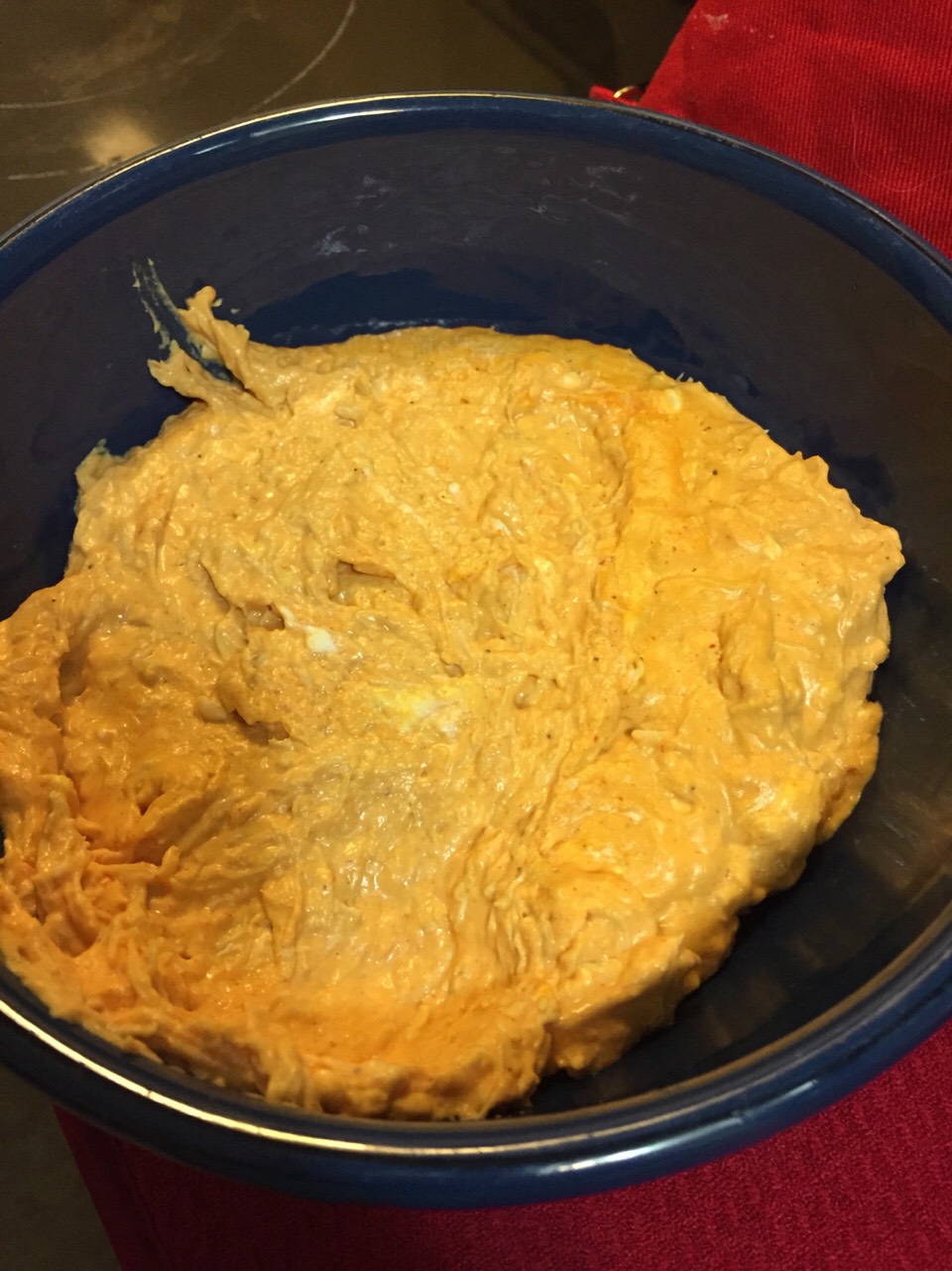 Easy Buffalo Chicken Dip! 