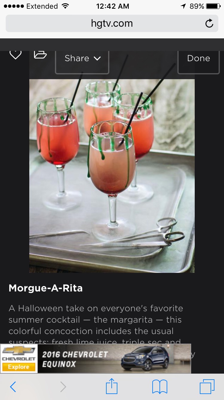 Halloween Drink Ideas ! 