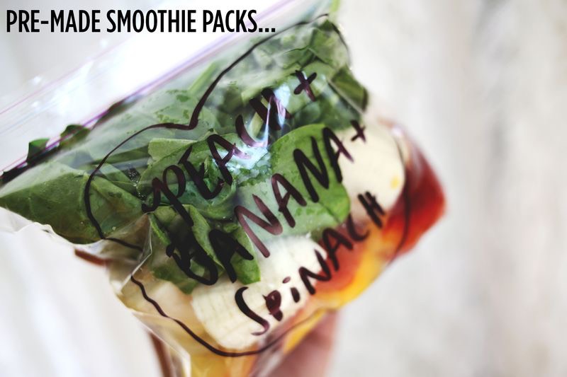 DIY Smoothie Freezer Packs