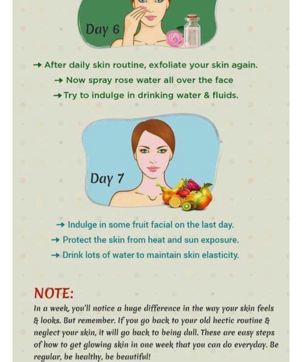 How To Get Glowing Skin In A Week