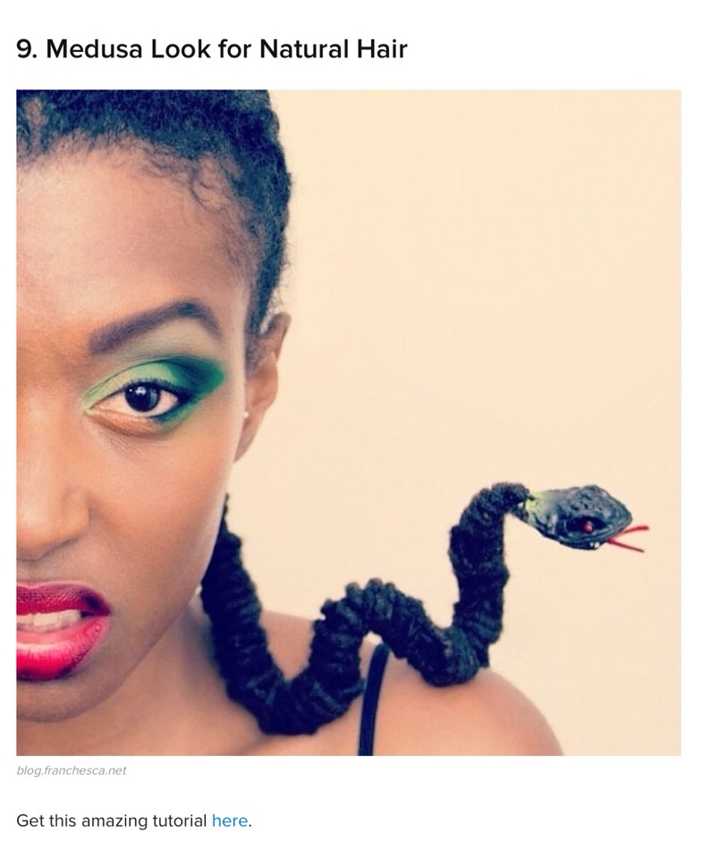 21 Incredibly Creepy Halloween Hair & Makeup Ideas! #HalloweenTip