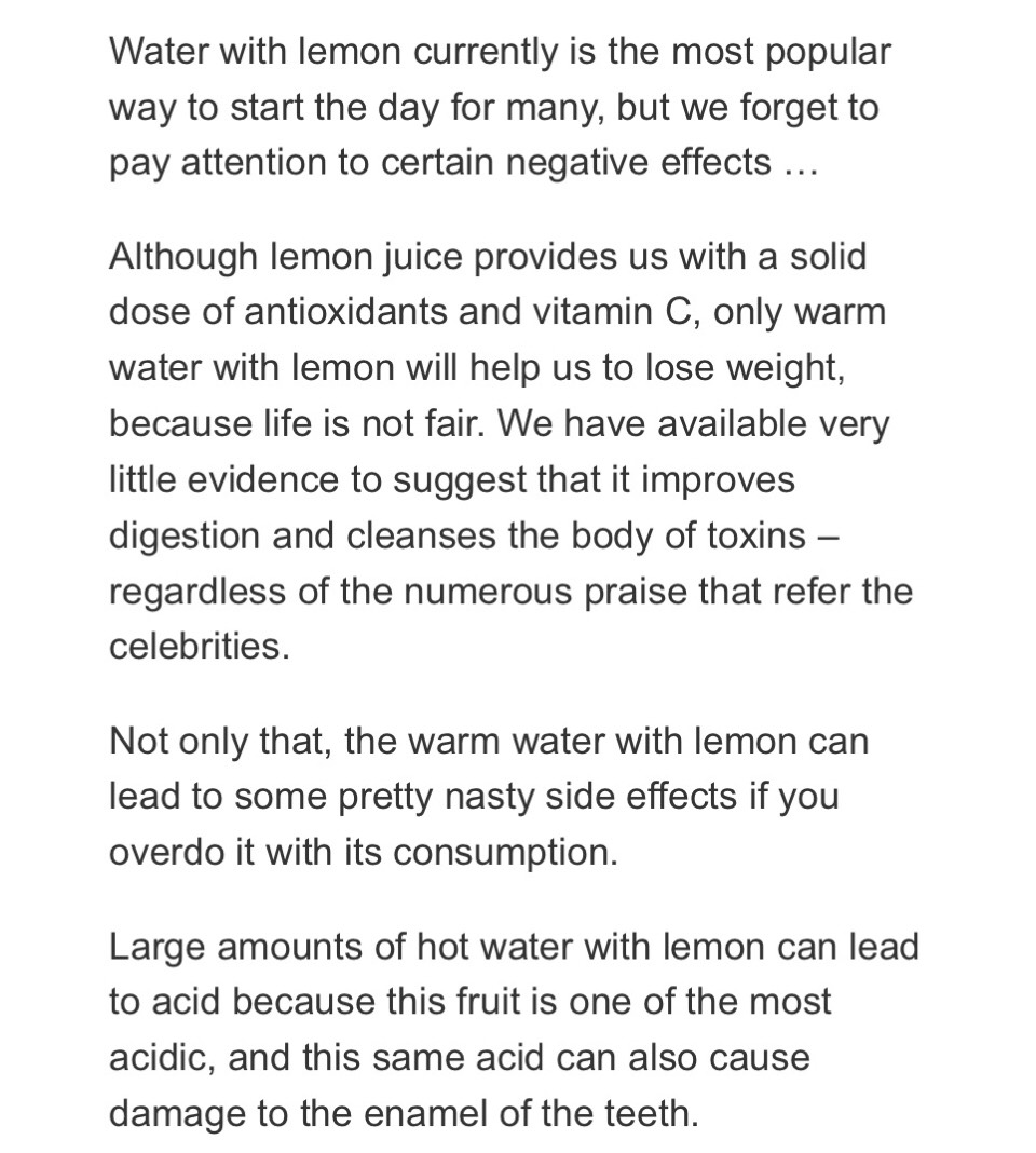 Forget Hot Water With Lemon! Three Drinks That Do Wonders For Weight Loss. #summervibes