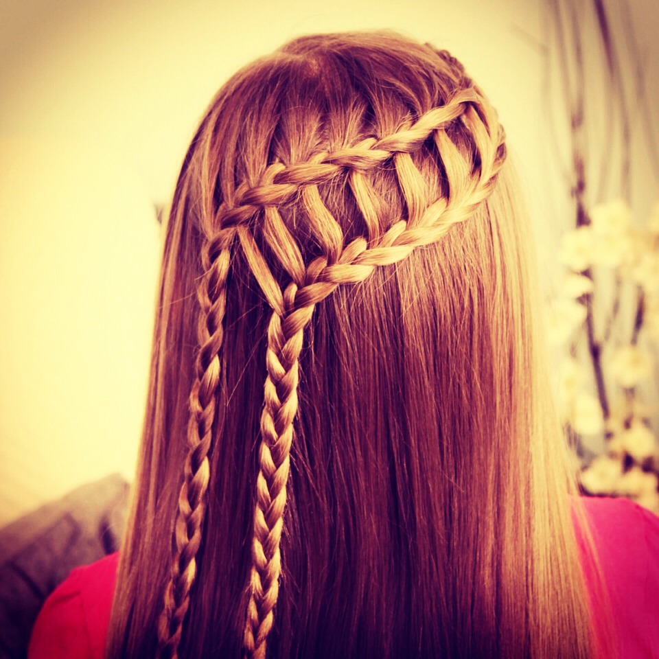 6. Ladder braid! This one is one of my absolute faves!