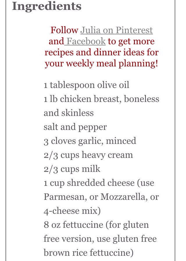 Creamy Chicken, Broccoli, & Bacon Pasta!