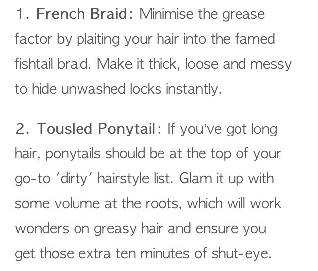 7⃣ Quick And Easy Hairstyles For Dirty Hair! 🙏